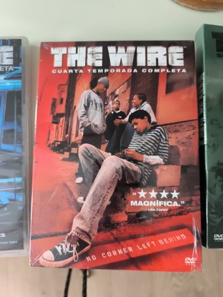 The Wire Temporadas 1, 2, 3 y 4 DVD