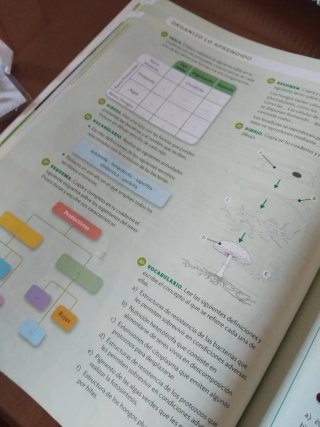 Libro de texto 1 ESO biológia Santillana