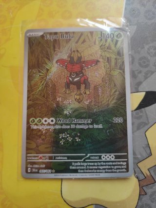 Carta Pokémon Tapu Bulu 140 HP 065/064