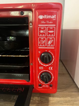 Horno Eléctrico Itimat Rojo