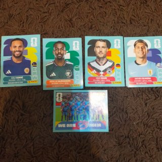 5 cromos repetidos Mundial 2026