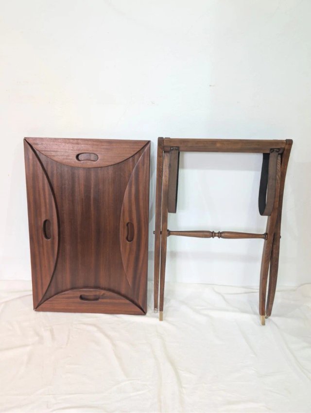 Mesa bandeja mayordomo inglesa madera