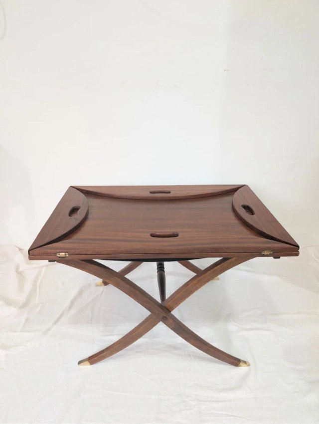 Mesa bandeja mayordomo inglesa madera