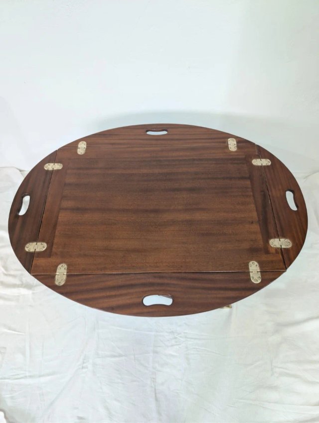 Mesa bandeja mayordomo inglesa madera