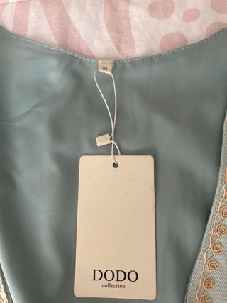 Chaleco bordado floral DODO talla única