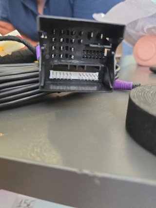 Cámara de coche con cableado para vw