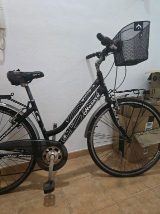 Bicicleta de adulto con cesta