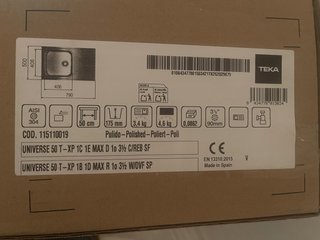Fregadero Teka UNIVERSE 50T-XP 1AX D