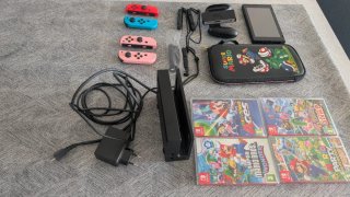 Pack Nintendo Switch: Consola + Juegos + Accesorio