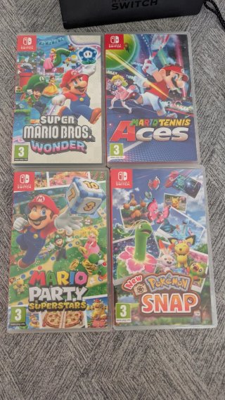 Pack Nintendo Switch: Consola + Juegos + Accesorio