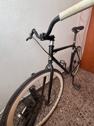 Bicicleta Fixie Urbana Negra
