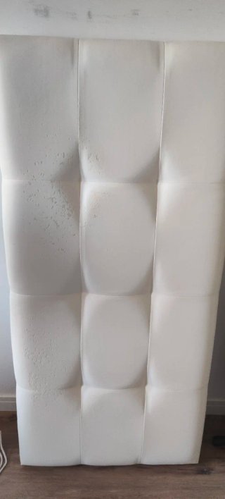 Cabecero de cama blanco 150x72
