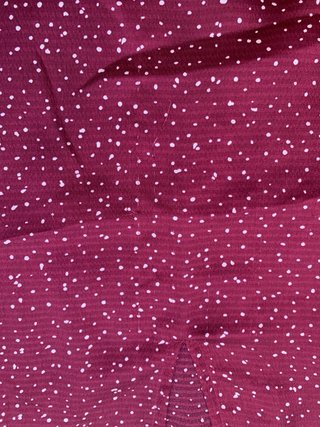 Camisa Gap lunares granate y blanco