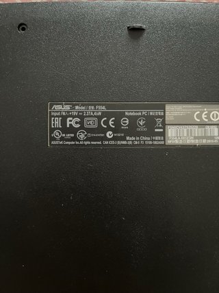 Asus F554L per parti