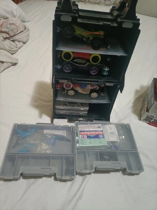 Pack 6 Mini 4WD Tamiya + Pista