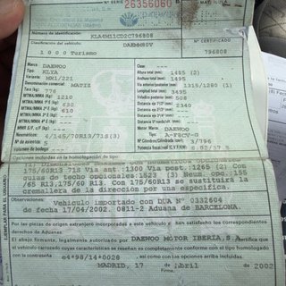 Daewoo Matiz 2002