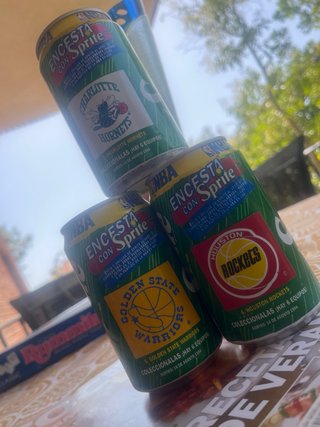 Latas Sprite NBA Colección 1994