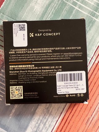 Filtro K&F Concept 77mm ND2-32 CPL