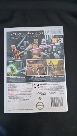 Star Wars Héroes de la República Wii completo PAL