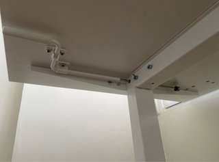 Escritorio Elevable Ikea Trotten Blanco