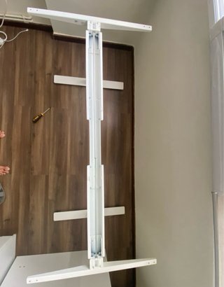 Escritorio Elevable Ikea Trotten Blanco