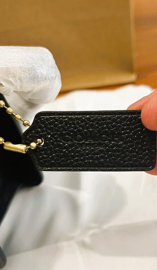 Bolso Coach Tabby 26 Negro y Marrón