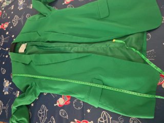 Blazer Stradivarius Verde Talla XS