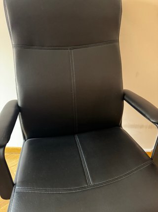 Silla de oficina Ikea giratoria negra