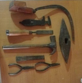 Lote herramientas antiguas