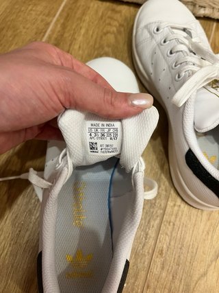 Zapatillas Adidas Stan Smith Blancas, Doradas