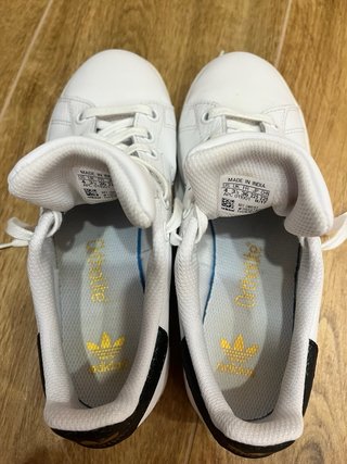 Zapatillas Adidas Stan Smith Blancas, Doradas
