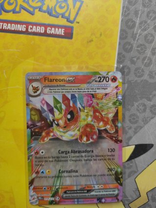Carta Pokémon Flareon EX 014/131