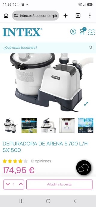 Piscina desmontable Bestway con depuradora dearena