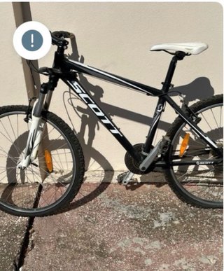 Bicicleta Scott Negra