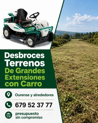 Desbroces Ourense Con Mini Tractor
