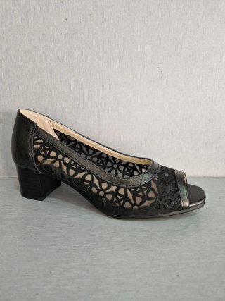 Zapatos tacón negros 4cm T35 a la 40 nuevos