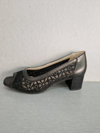 Zapatos tacón negros 4cm T35 a la 40 nuevos