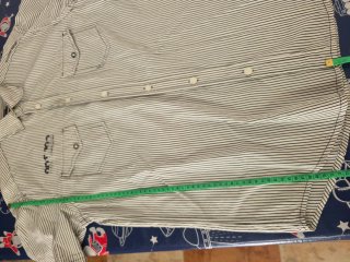 Camisa de rayas Angelo Litrico Talla M