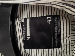 Camisa de rayas Angelo Litrico Talla M