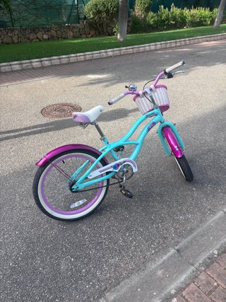 Bicicleta infantil niña
