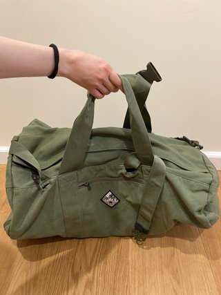 Bolsa de viaje Vans verde