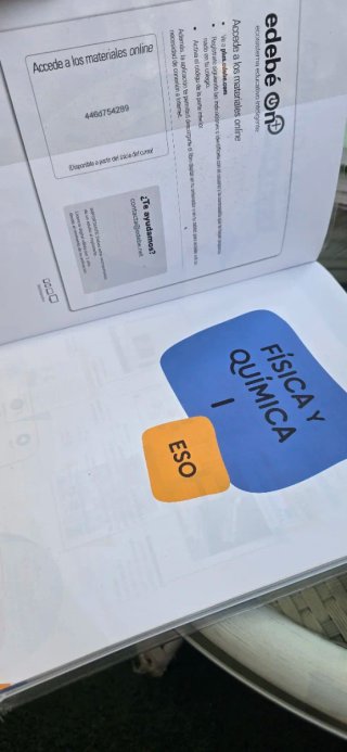 Física y química I, ESO.