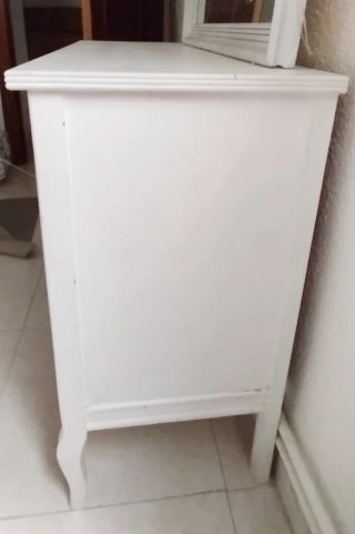 Cómoda baja 3 cajones de madera