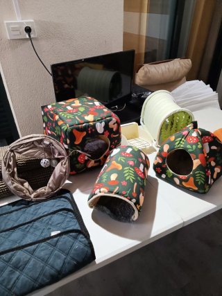 Jaula cobayas y accesorios