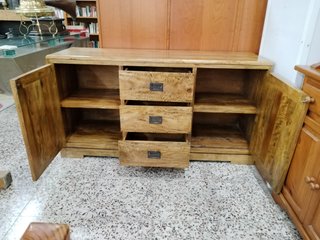 APARADOR RUSTICO MADERA MACIZA