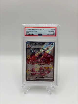 Carta Pokémon Charizard ex PSA 10 SV4a JP