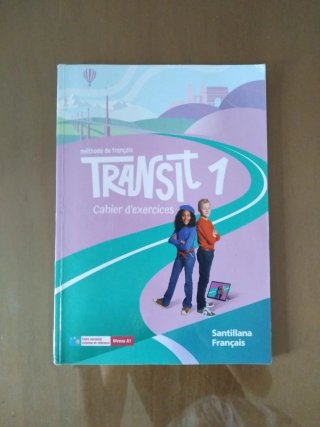 Libros de texto de francés Santillana 1 ESO
