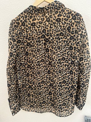 Camisa Stradivarius Animal Print