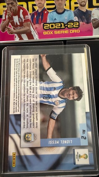Lote de 2 Cromos Lionel Messi Panini Primz