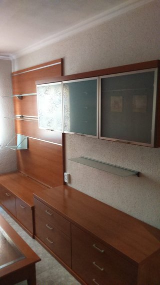 Conjunto Muebles Salón y Entrada Madera